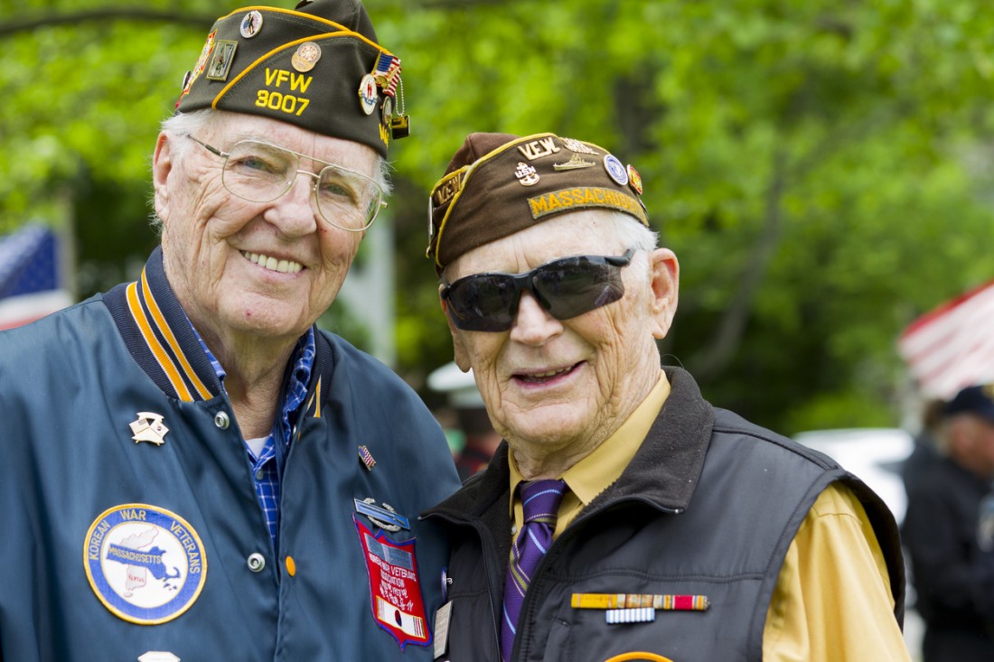 Veteran Support In-Home Care Services | At Your Side - veterans-smiling-together