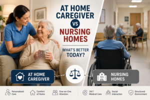 At Home Caregiver vs Nursing Homes: What’s Better Today in Magnolia?