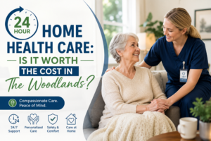 24 Hour Home Health Care: Is It Worth the Cost in The Woodlands?