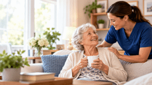 What Does an In-Home Caregiver Do? Companion Care vs. Personal Care Explained