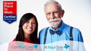 At Your Side and ComForCare Home Care Are Certified as a Great Place to Work®